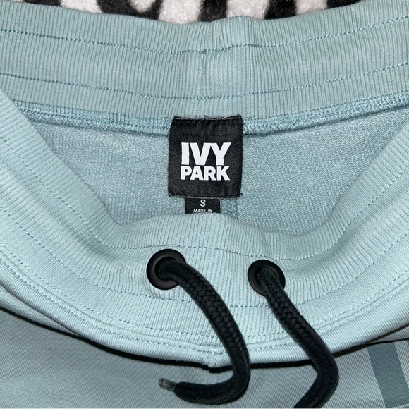 Ivy Park/Beyoncé Light Blue/Mint Mini Shorts - Picture 2 of 3